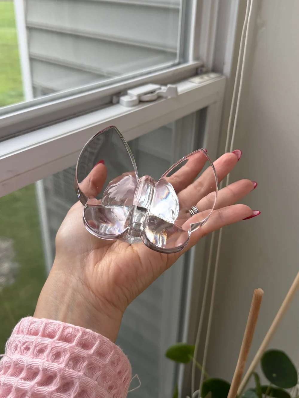 Waterford crystal butterfly